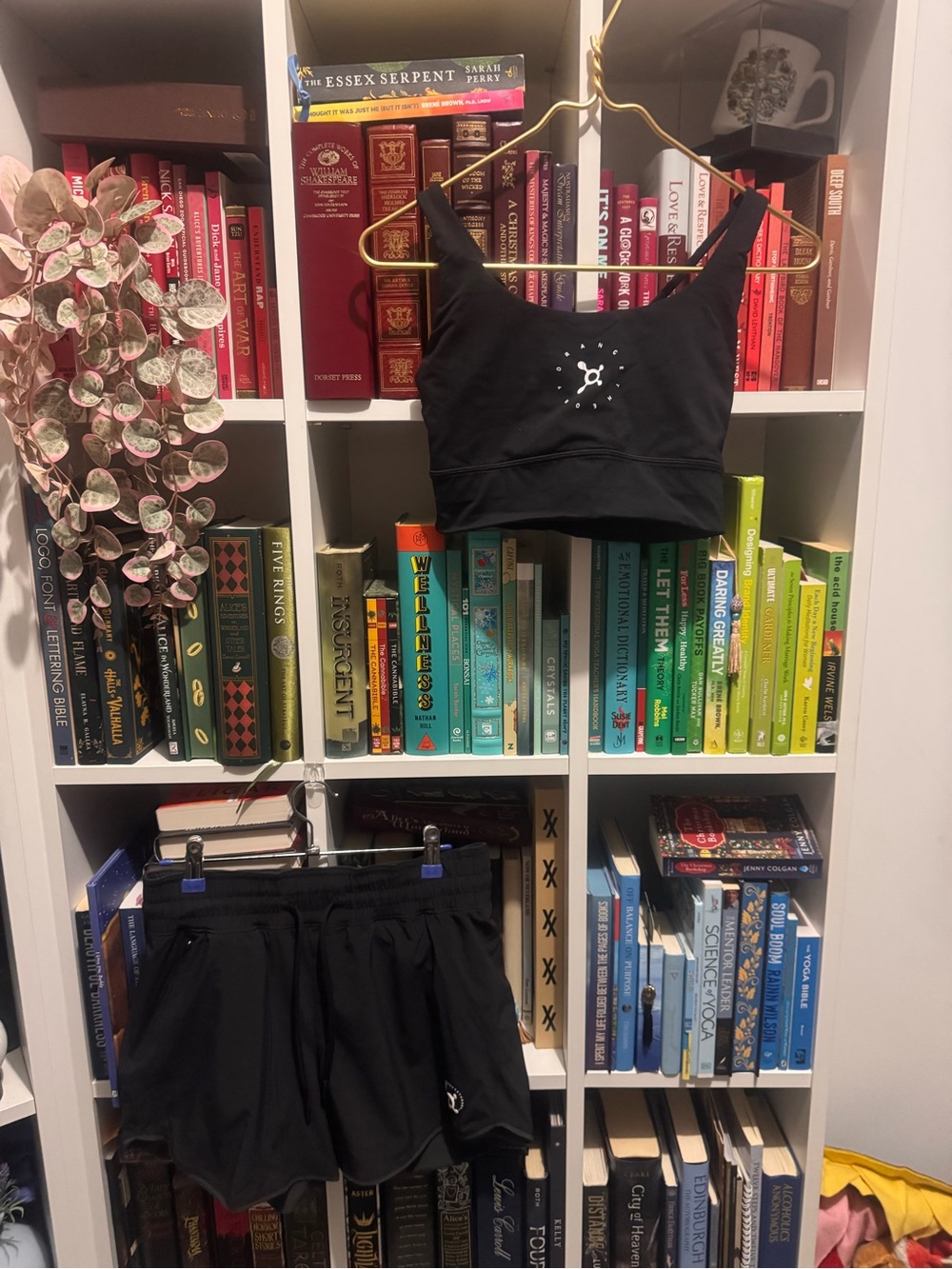 lululemon athletica Orangetheory Black Performance Sports Bra and Shorts Set